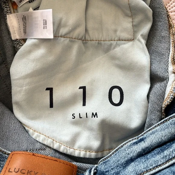 Lucky Brand 110 Slim Advanced Stretch Jeans - Picture 11 of 14